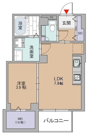 メゾンブランシュの物件間取画像